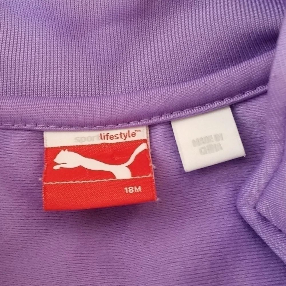 Puma Athletic Track Jacket Zip Up 18m